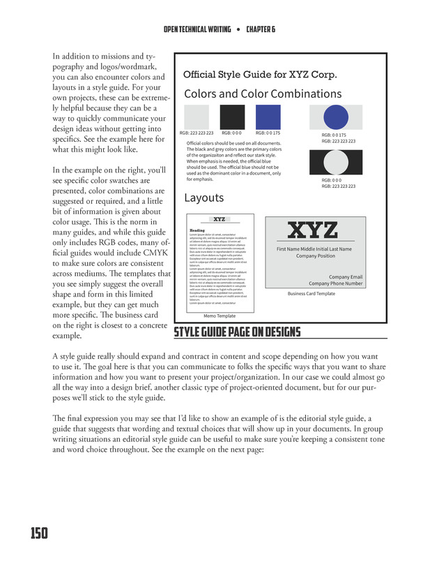 Open Technical Writing - New Page